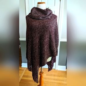 Cowl Neck Poncho